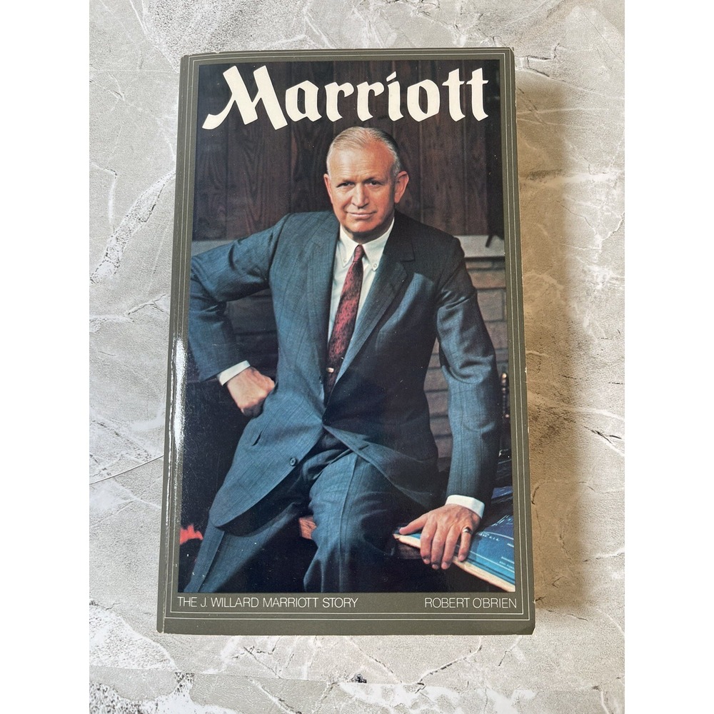 Marriott, The J Willard Mariott Storry, Robert O'Brien 1987 Deseret Paperback